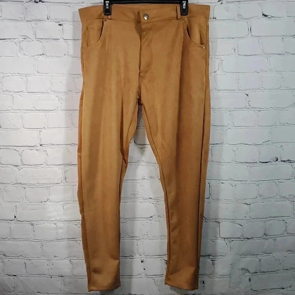 NYC Skinny Faux-Suede Legging Size 2x